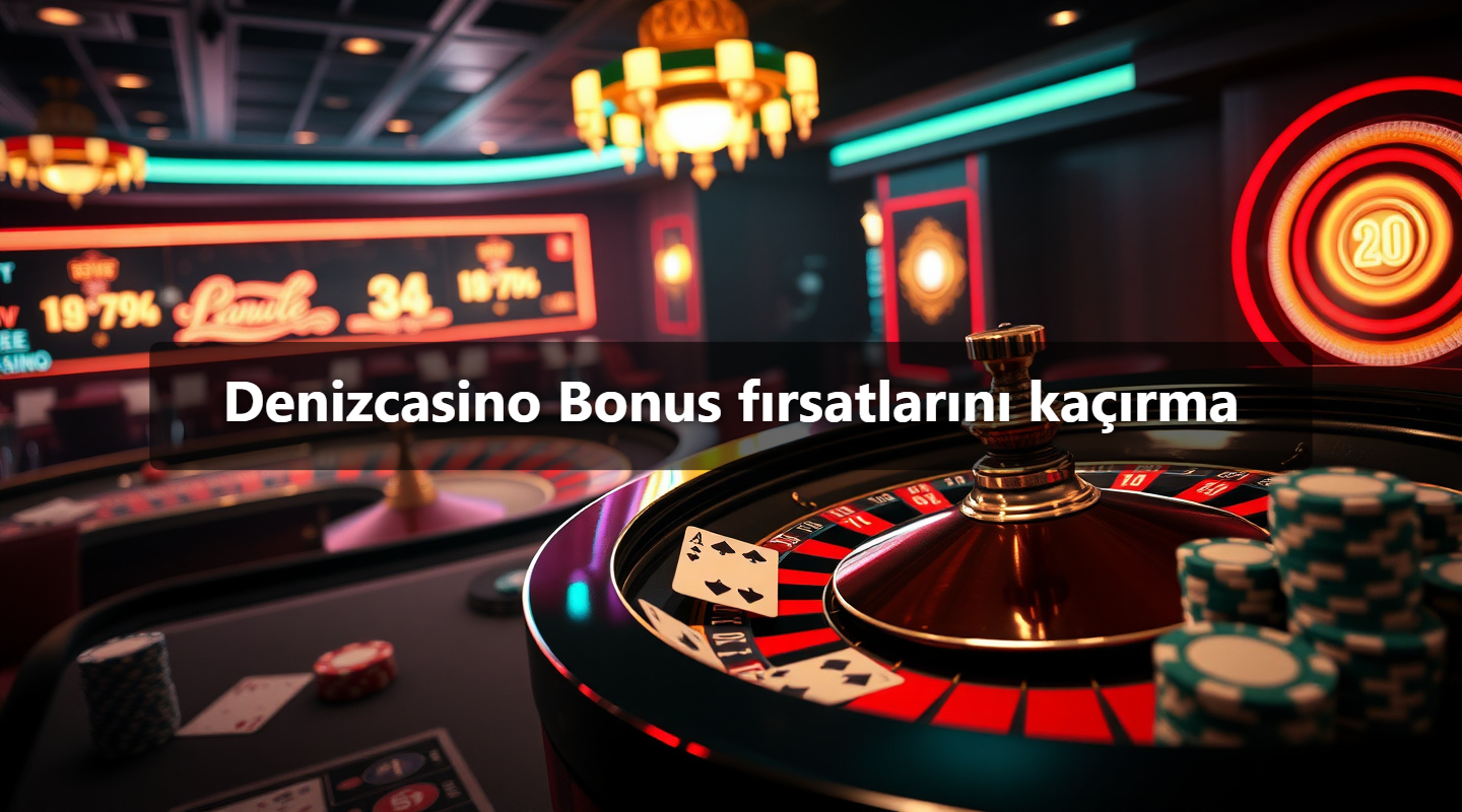Denizcasino Bonus fırsatlarını kaçırma