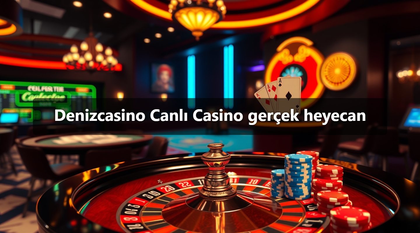 Denizcasino Canlı Casino gerçek heyecan
