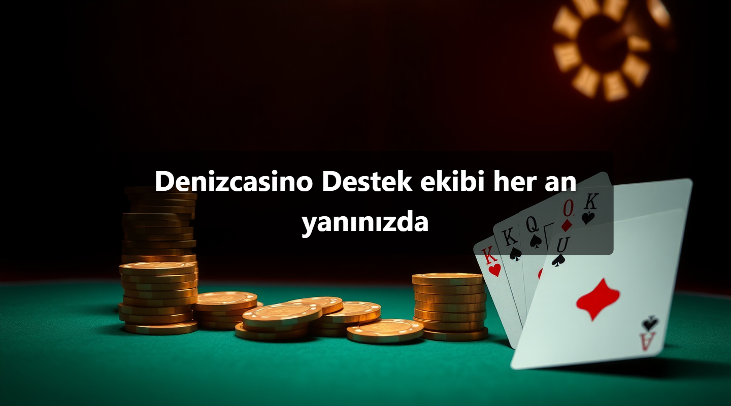 Denizcasino Destek ekibi her an yanınızda