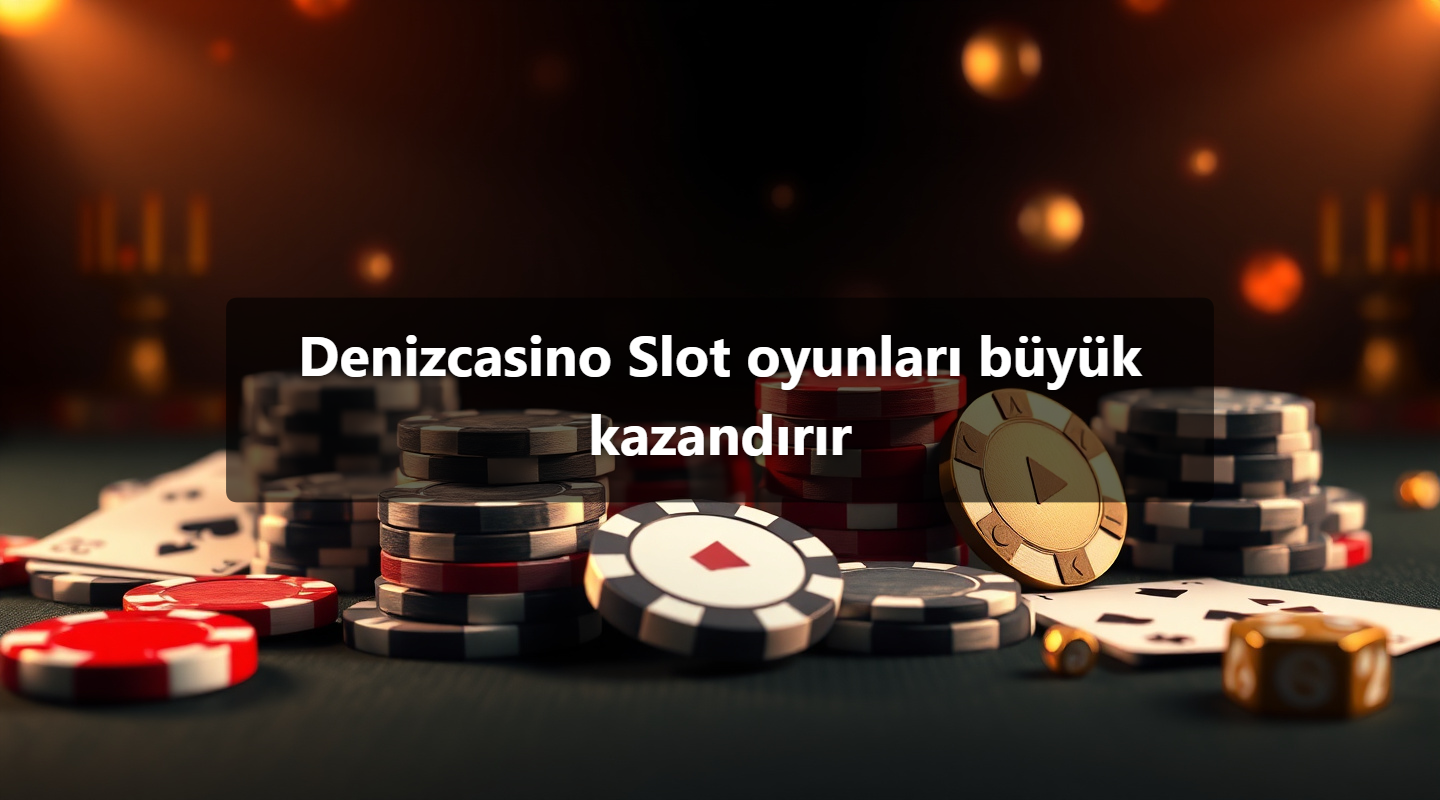 Denizcasino Slot oyunları büyük kazandırır