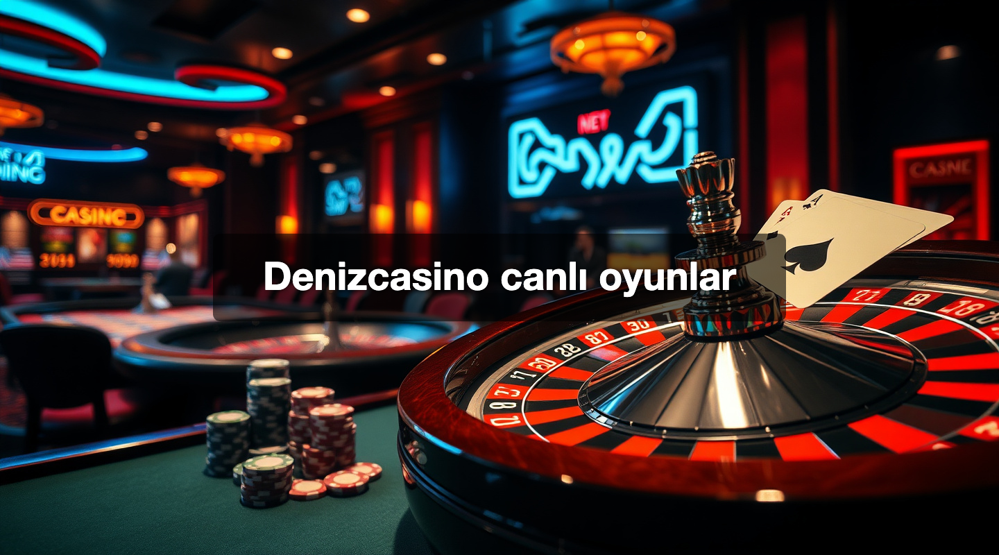 Denizcasino canlı oyunlar