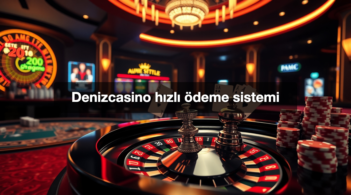 Denizcasino hızlı ödeme sistemi
