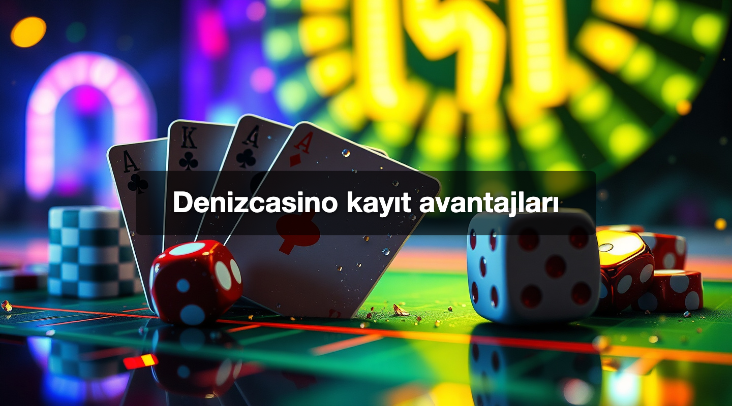 Denizcasino kayıt avantajları