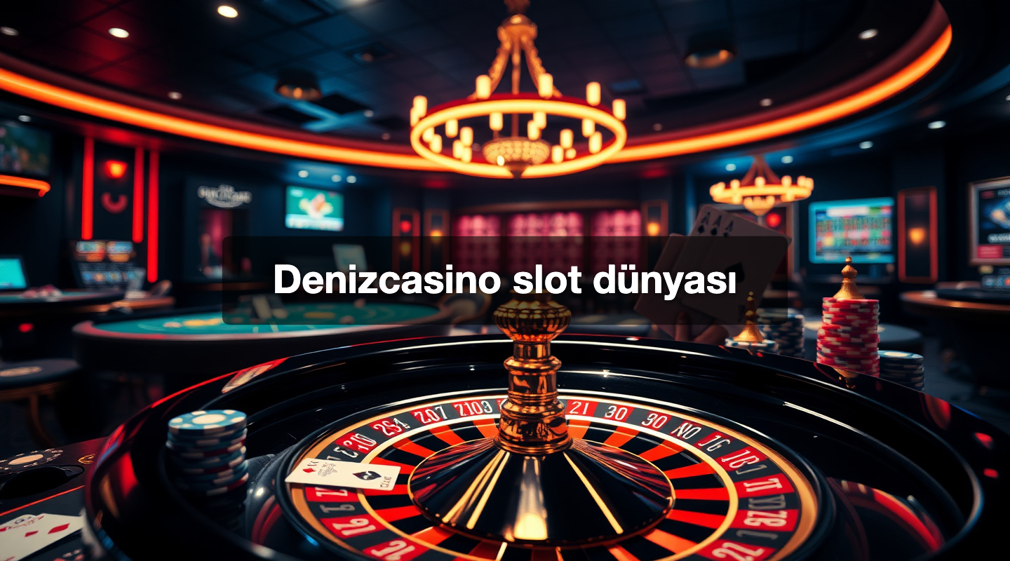 Denizcasino slot dünyası